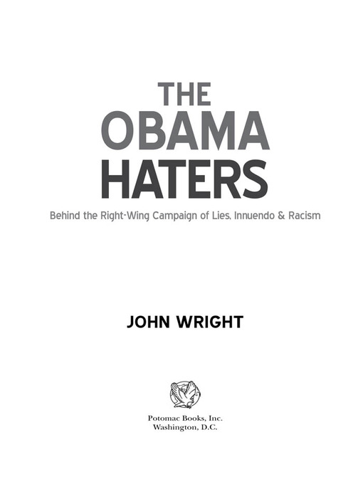 Title details for The Obama Haters by John Wright - Available